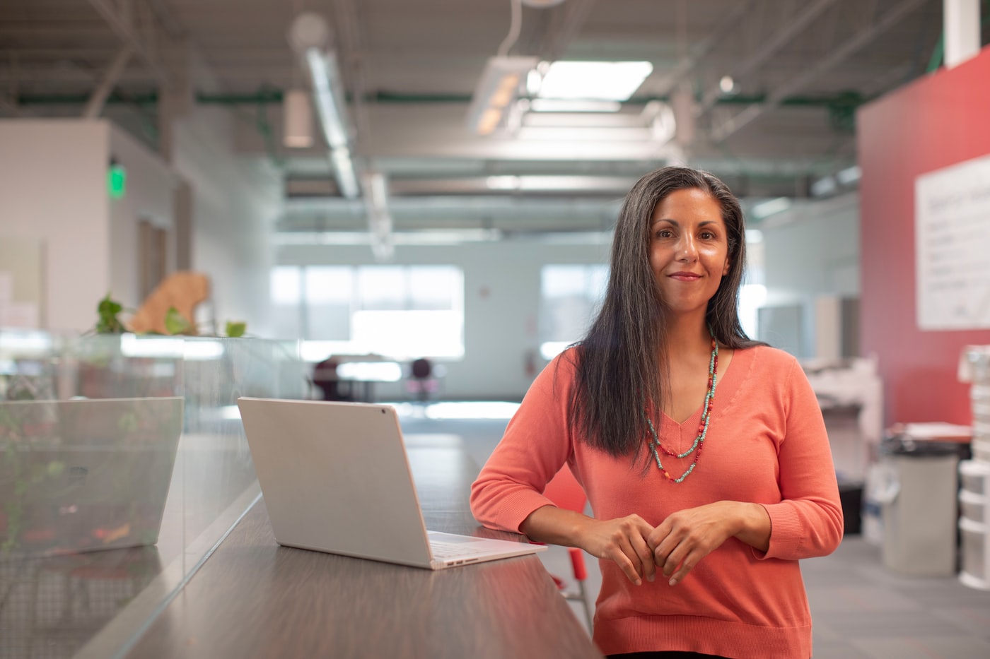 HR professional in a modern office